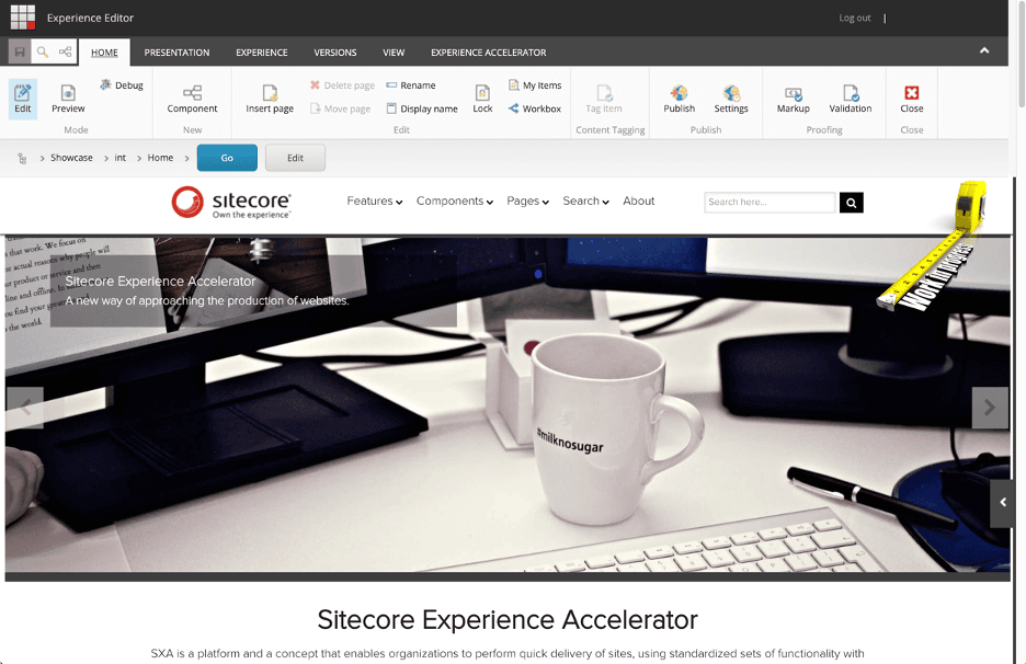 What is Sitecore XM1